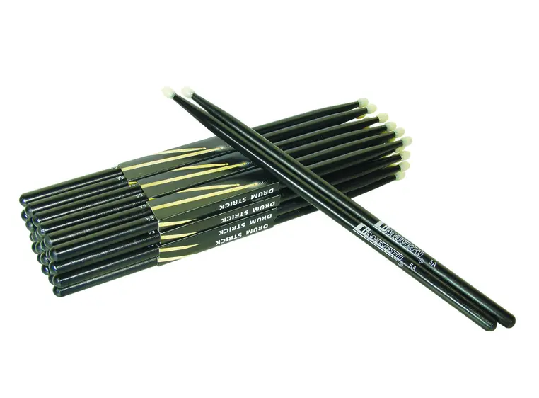 DIMAVERY DDS-5A Drumsticks,maple, black 